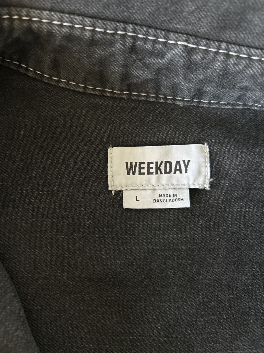 Weekday Camicie: Weekday Hemd, Grösse L, Oversized – Usato da Niederuzwil venduto da stoeljucki 2