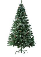 %Weihnachtsbaum mit Zapfen, 180cm, inkl Ständer