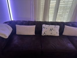Gemütliches Sofa, Braun!