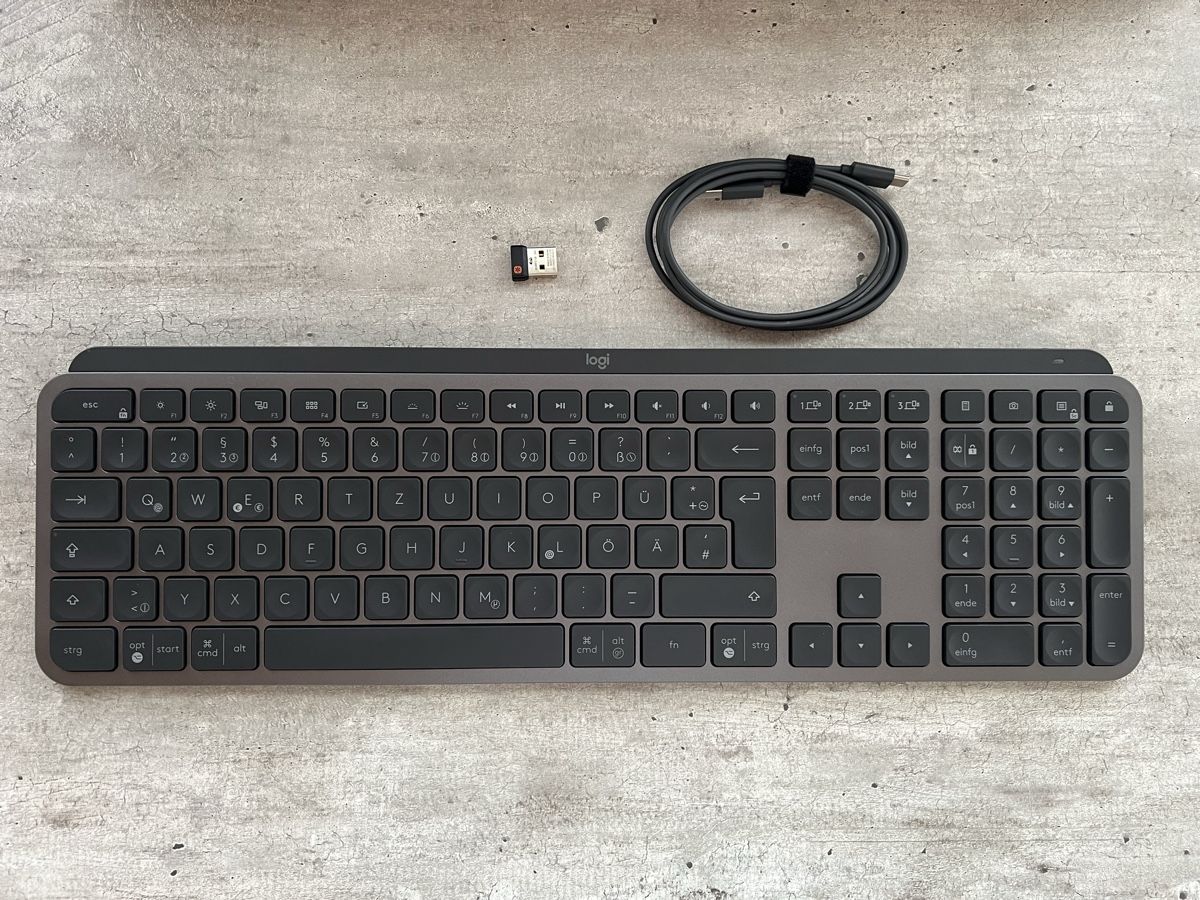 Logitech Claviers: Logitech MX Keys - DE, Kabellos – Neuf (Voir description) à Stein AG par Anastasia_Asya