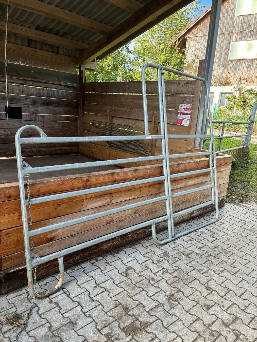 Sicherheit: Weidepanele mit Tor – Gebraucht aus Samstagern von HB8833 1