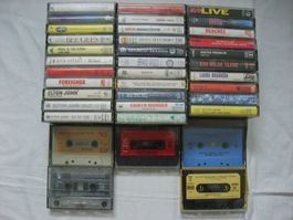 °°° 37 x Pop, Rock etc. Kassetten °