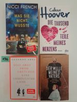 4 Bücher – Roman - Thriller -  Konvolut