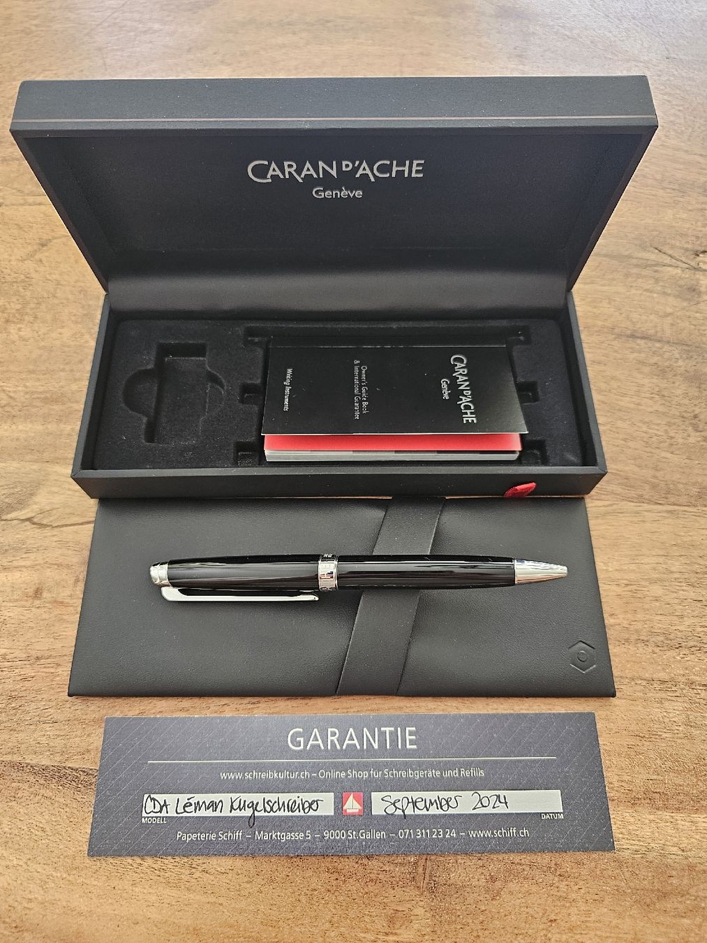 Caran D'Ache Penna & Evidenziatori: Caran D'Ache Léman Kugelschreiber – Nuovo e nell'imballaggio originale da Allschwil venduto da arasacahaia 2