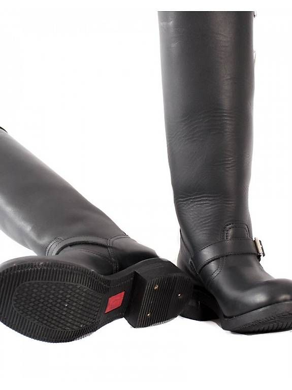 Scarpe da uomo: Bikerboots Rindsleder Schwarz Gr. 40 – Usato da Bern venduto da Tritos 1