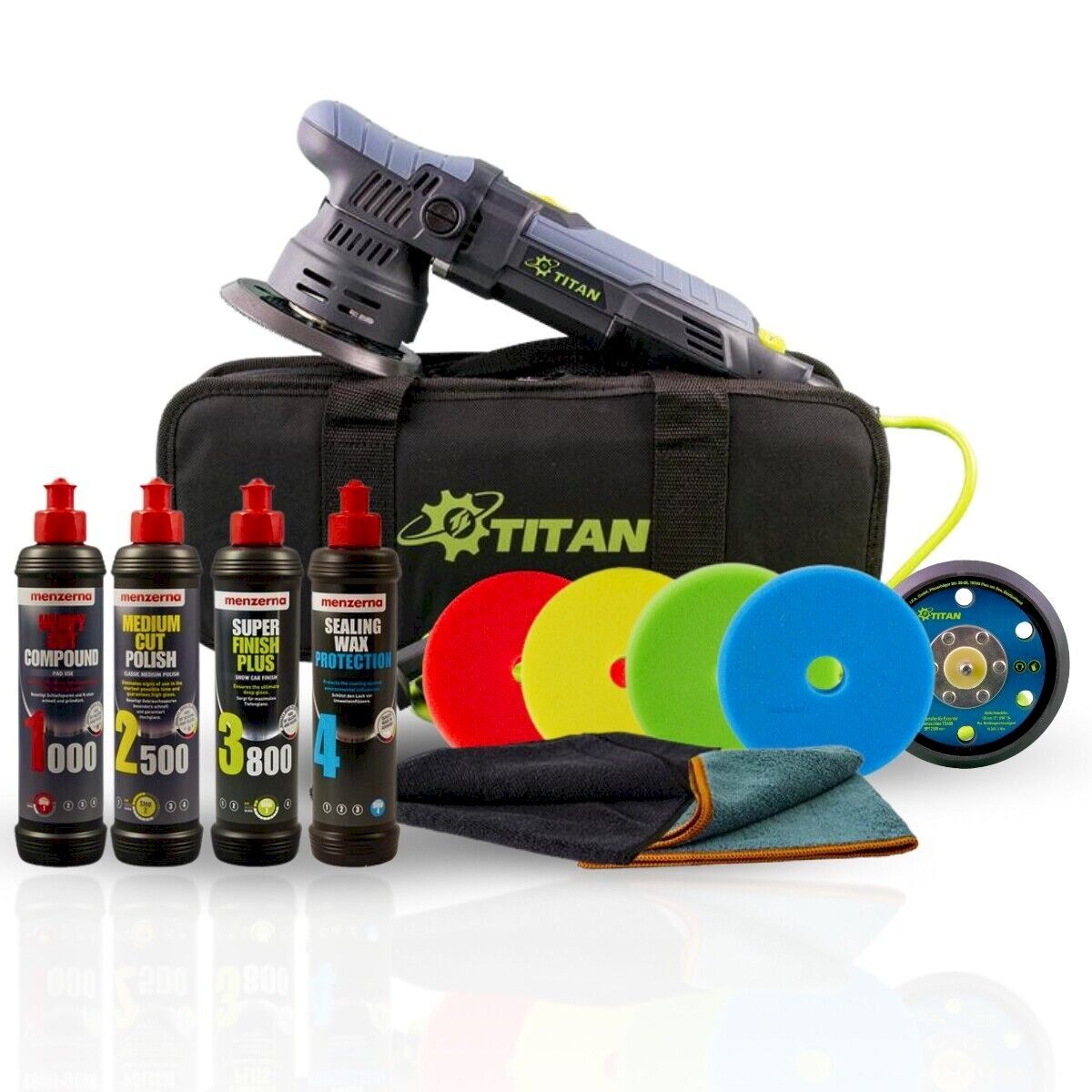 Toutes les machines: Exzenter Poliermaschine TDA09 Luxus Set – Neuf avec emballage d'origine à Bottighofen par zaap