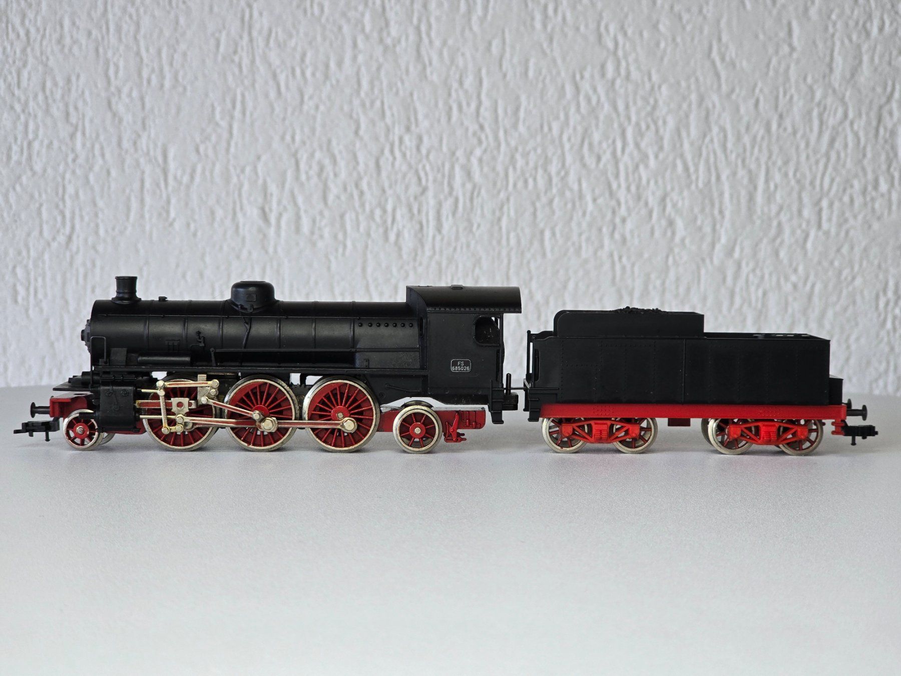 Fleischmann Modellini di ferrovie: Fleischmann, 1368, FS, 685 026, Dampflok, Guss, Analog, – Usato da Kloten venduto da Nicola2 7