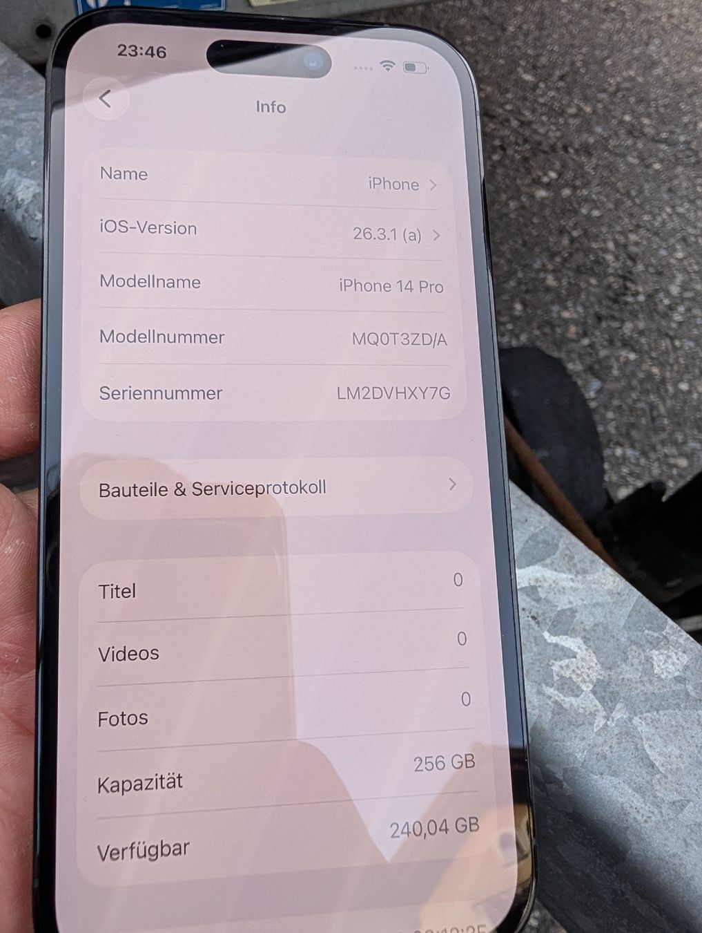 Apple Portables: iPhone 14 Pro 256GB – D'occasion à Erstfeld par up. 6