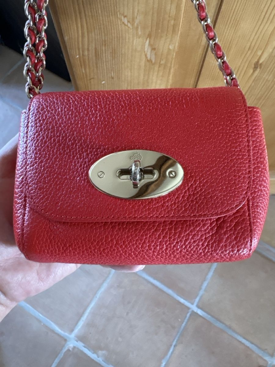Mulberry Borse da donna: Mulberry Lily Poppy Red Chain strap – Usato da Mettmenstetten venduto da Coucou1512