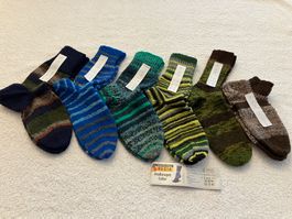 1 Paar neue handgestrickte Socken Nr 34/35 zur Auswahl