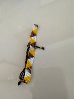 70er Jahre Muster Armband Miyuki Perlen