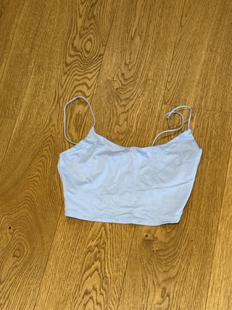 Damen Top hellblau Grösse L guter Zustand