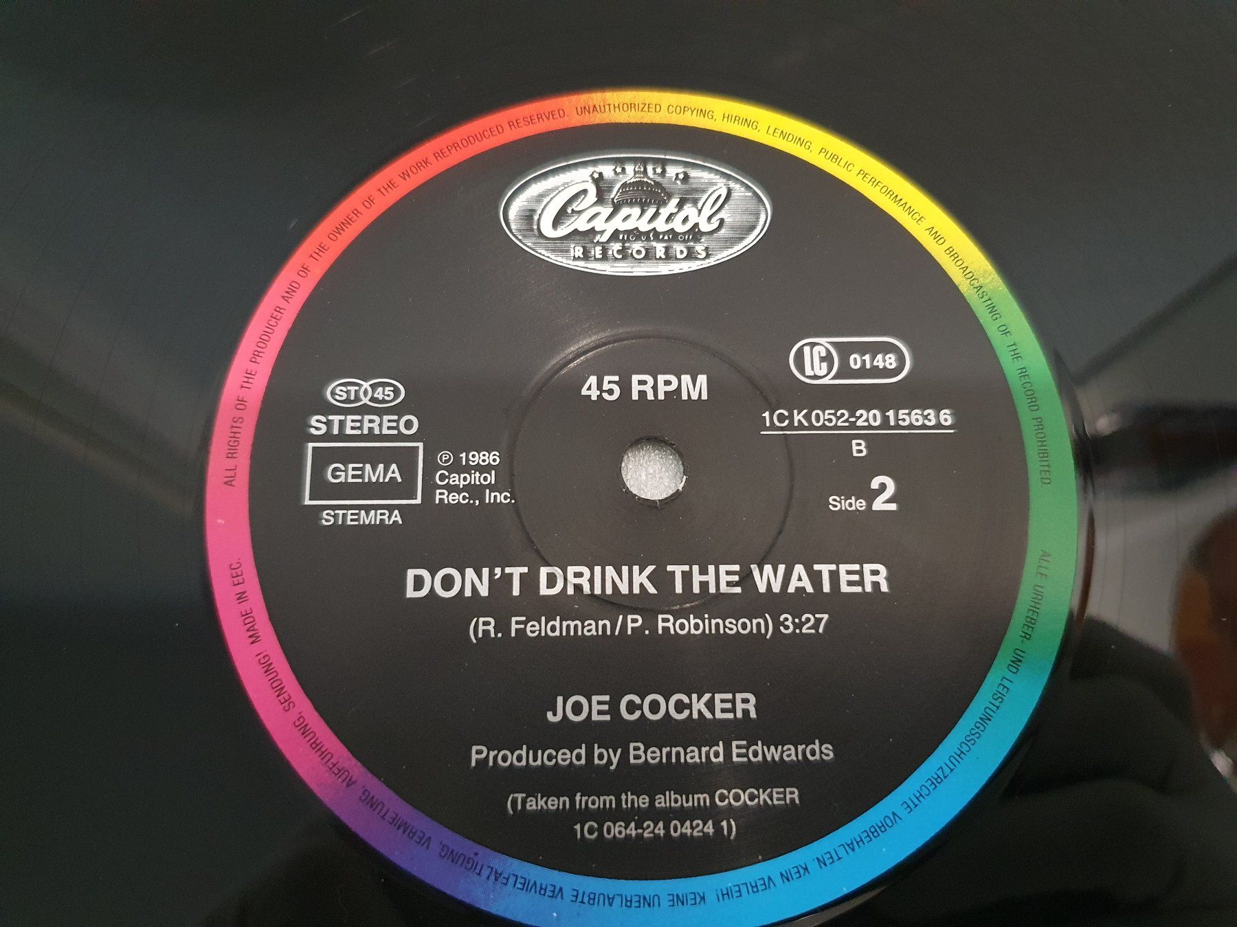 Dischi in vinile: Joe Cocker – Now That You're Gone – Usato da Uster venduto da Vinyl-Leidenschaft 5
