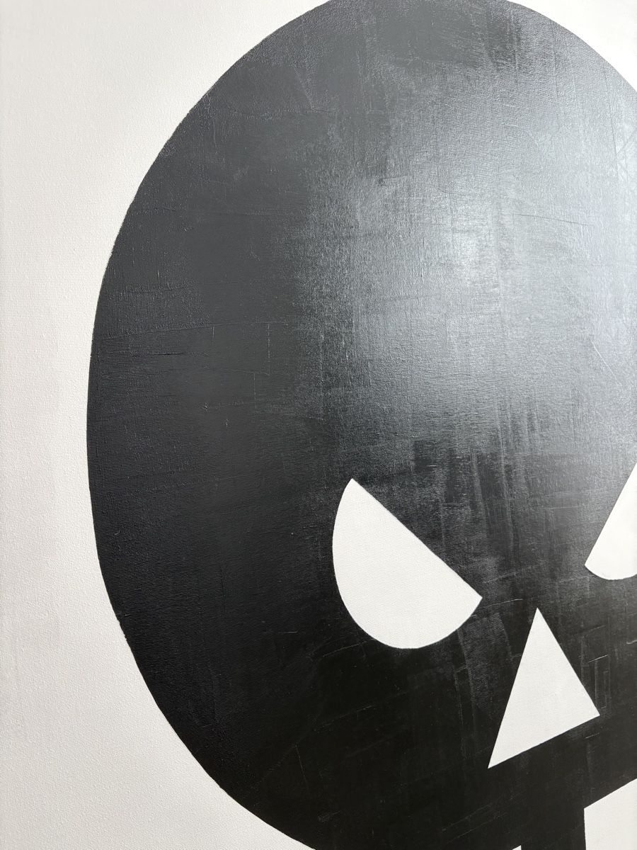 Dipinti: Icon 01: Skull (Grossformat 120x120cm) – Nuovo e nell'imballaggio originale da Adliswil venduto da GermanK 3