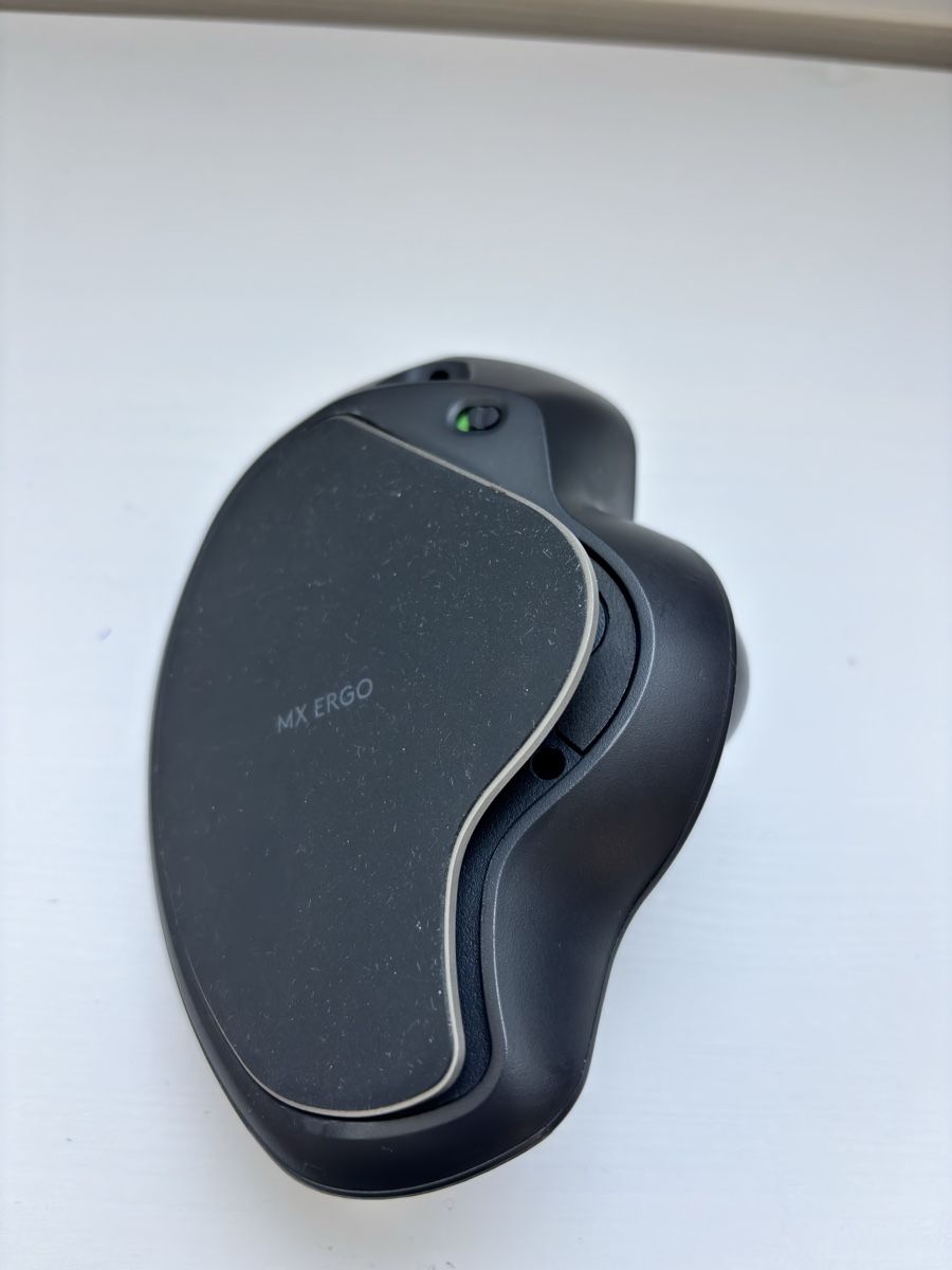 Logitech Mouse: Logitech MX Ergo Wireless Trackball Mouse - Black – Usato da Basel venduto da pp5_dg76 1