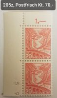 ST120) 205z, Val Leventina, postfrisch im paar Kt. 70.-+