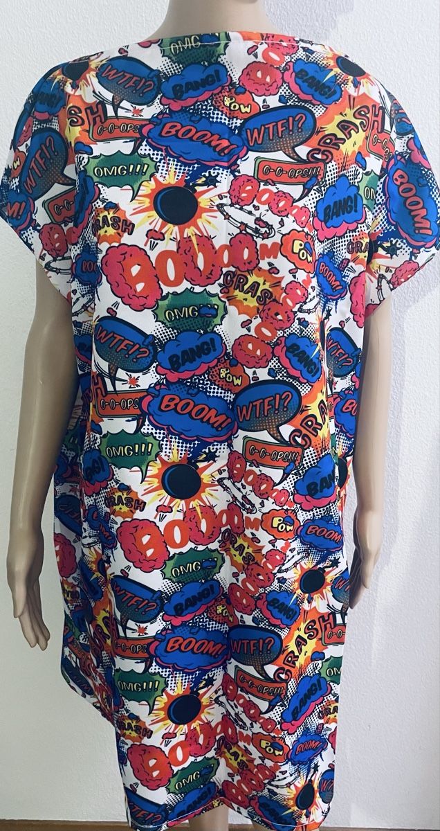 Vestiti: Comic-Kleid mit Gürtel - Sommerlicher Hingucker! Gr.M – Nuovo e nell'imballaggio originale da Au ZH venduto da Jaggy4 1