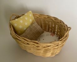 Zubehör Maileg/Puppenhäuser: Schlafkörbchen