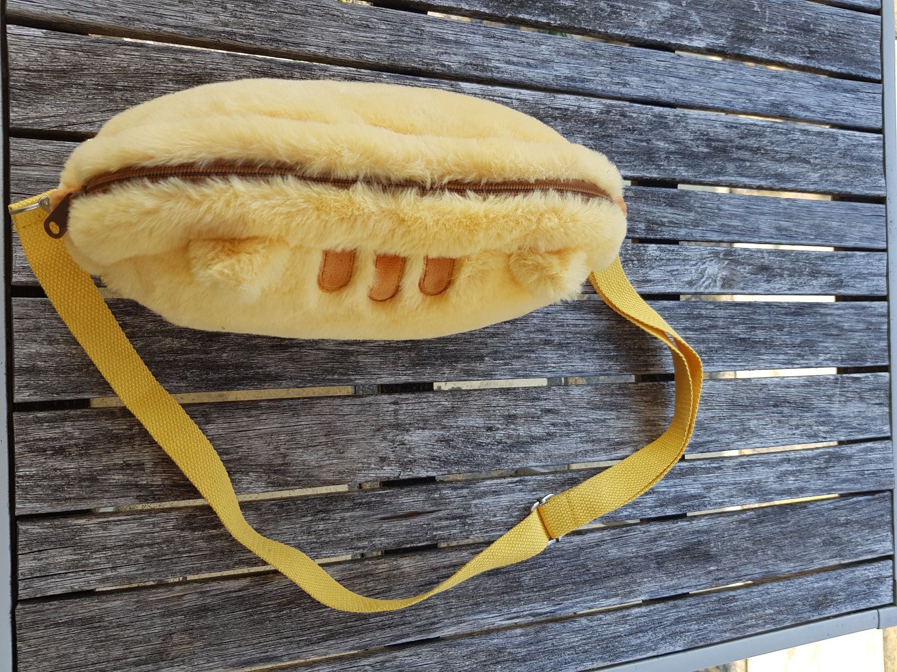 Kindertaschen: Plüsch-Handtasche gelb – Gebraucht aus Jona von dampfnuggi 1