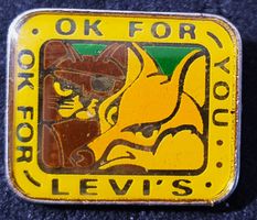 GG423B - Pin LEVIS OK for LEVI'S for you