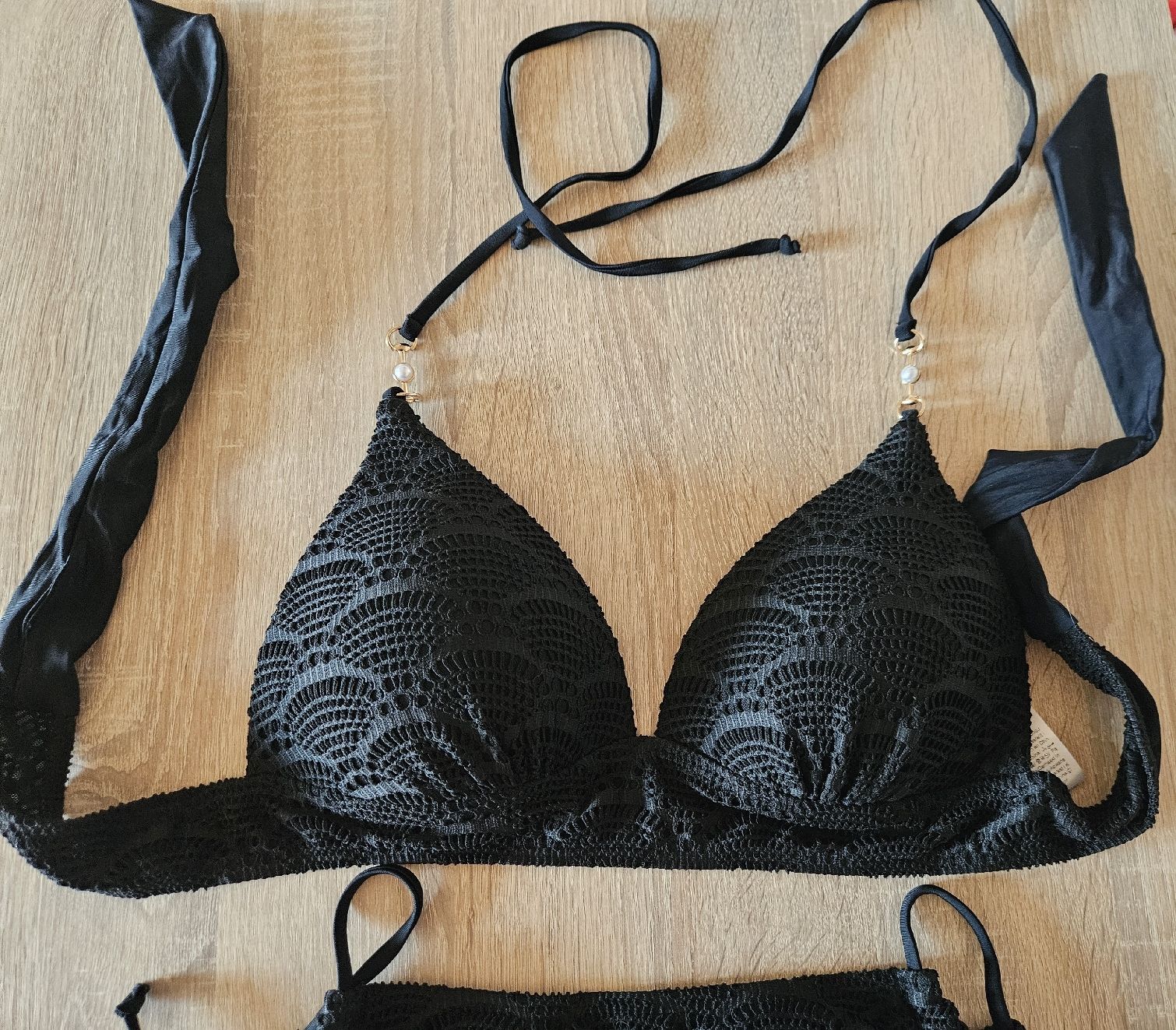 Shein Costumi da bagno & Bikini: Bikini von SHEIN schwarz - Grösse M – Nuovo (secondo la descrizione) da Ebikon venduto da SecondChance_byM 1