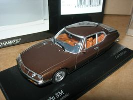 Citroën SM 1970 braun * Minichamps 1:43