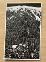Alte Postkarte Muottas Muragl, Drahtseilbahn, Engadin Bahn