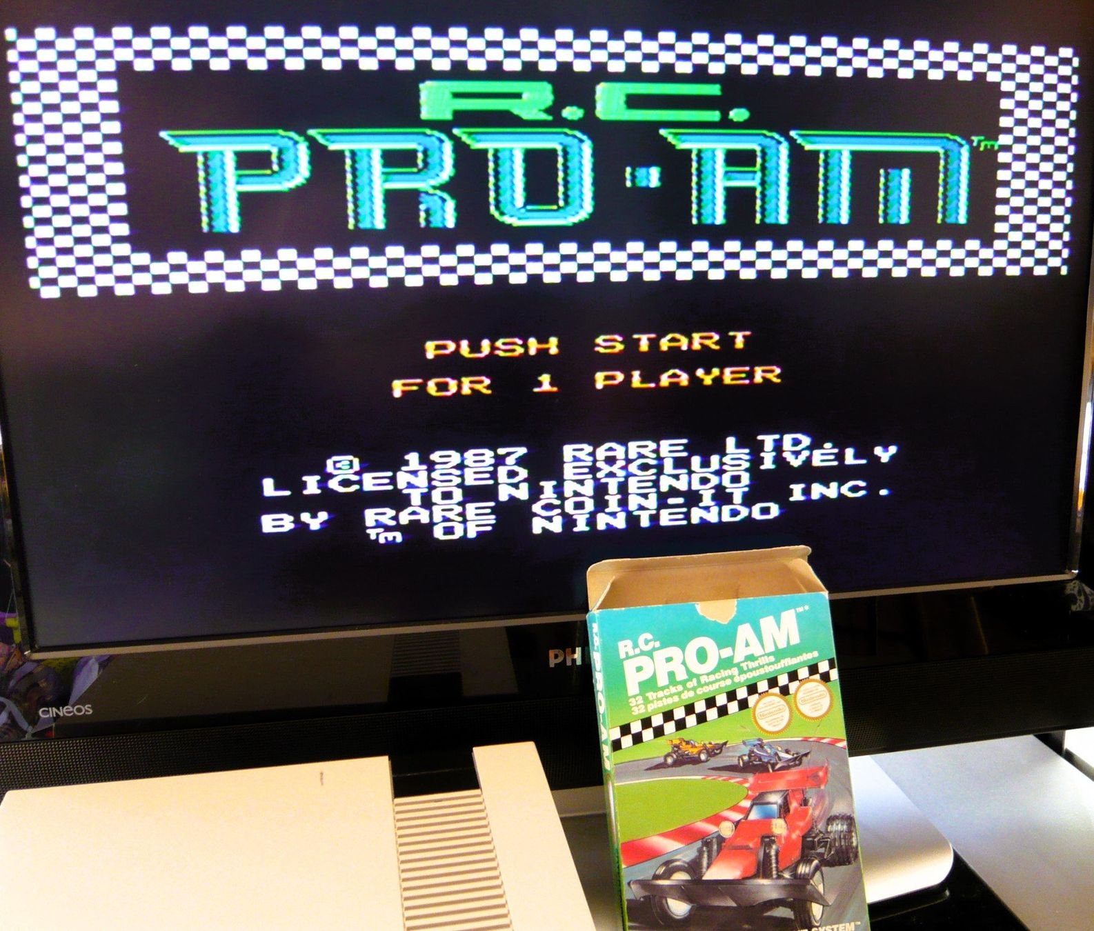 Nintendo Giochi: NES : RC Pro-Am, CIB, Bon état+ ! – Usato da Onex venduto da Jaguar1986
