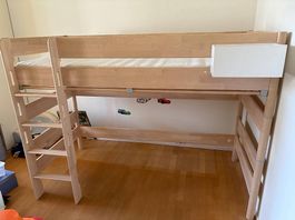 Paidi FLEXIMO Hochbett 155 cm mit gerader Leiter