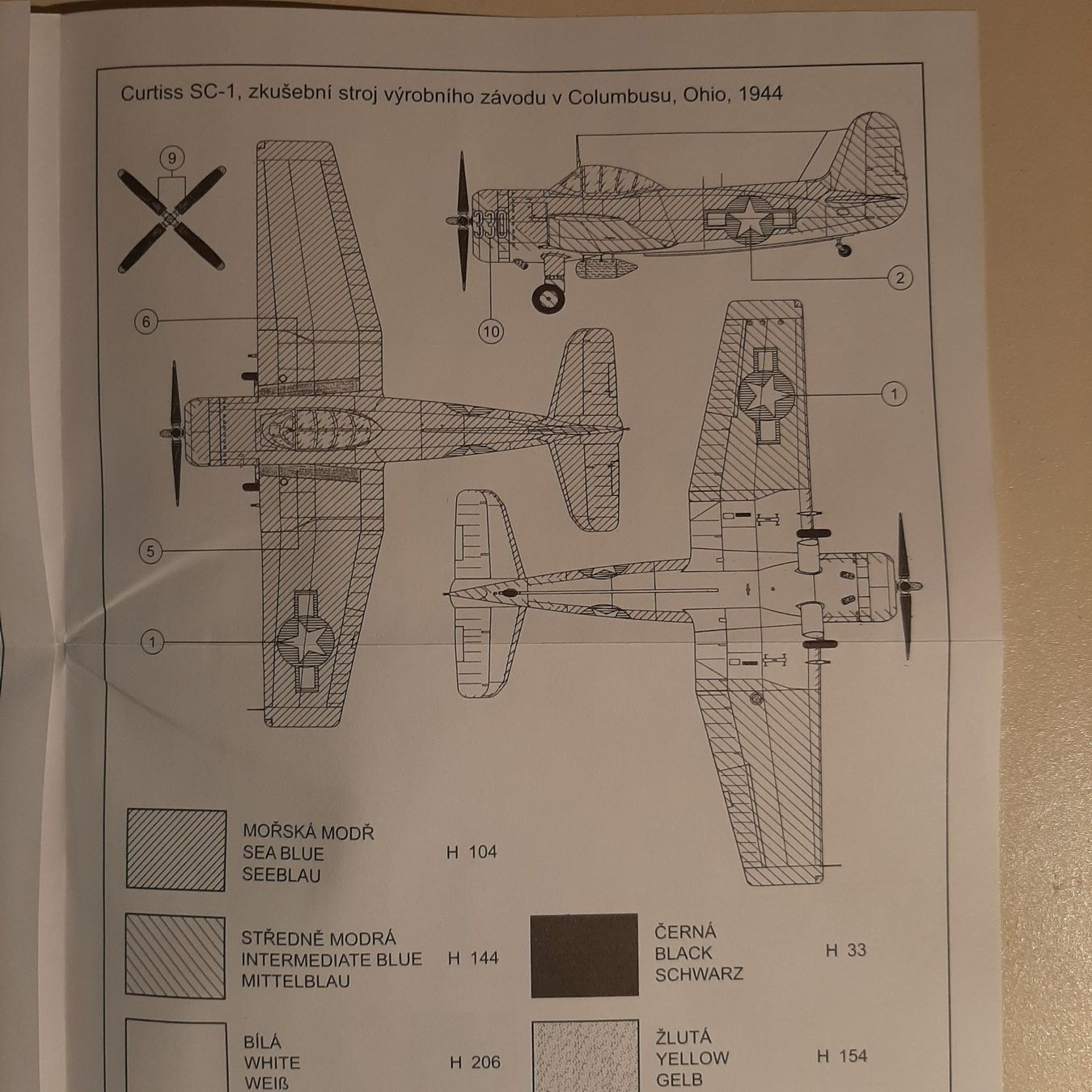 Modellbausätze & Standmodelle: 879 ... Curtiss SC-1 Seahawk ... SMER 0866 – Neu (gemäss Beschreibung) aus Bonstetten von Benibanny59 2