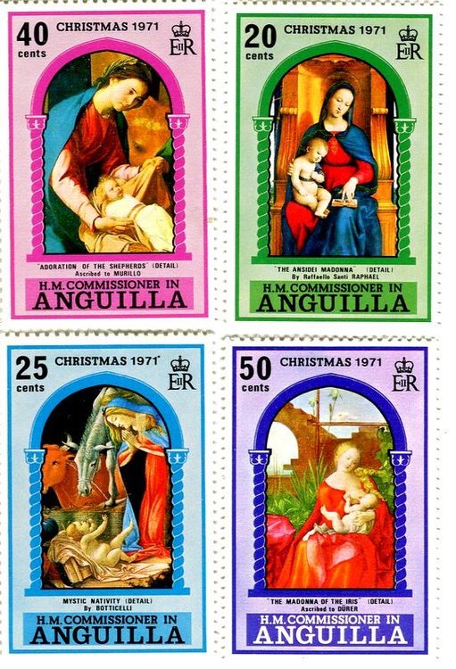 Briefmarken "Weihnachten". Anguilla. Kaufen auf Ricardo