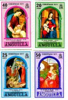 Briefmarken "Weihnachten". Anguilla.