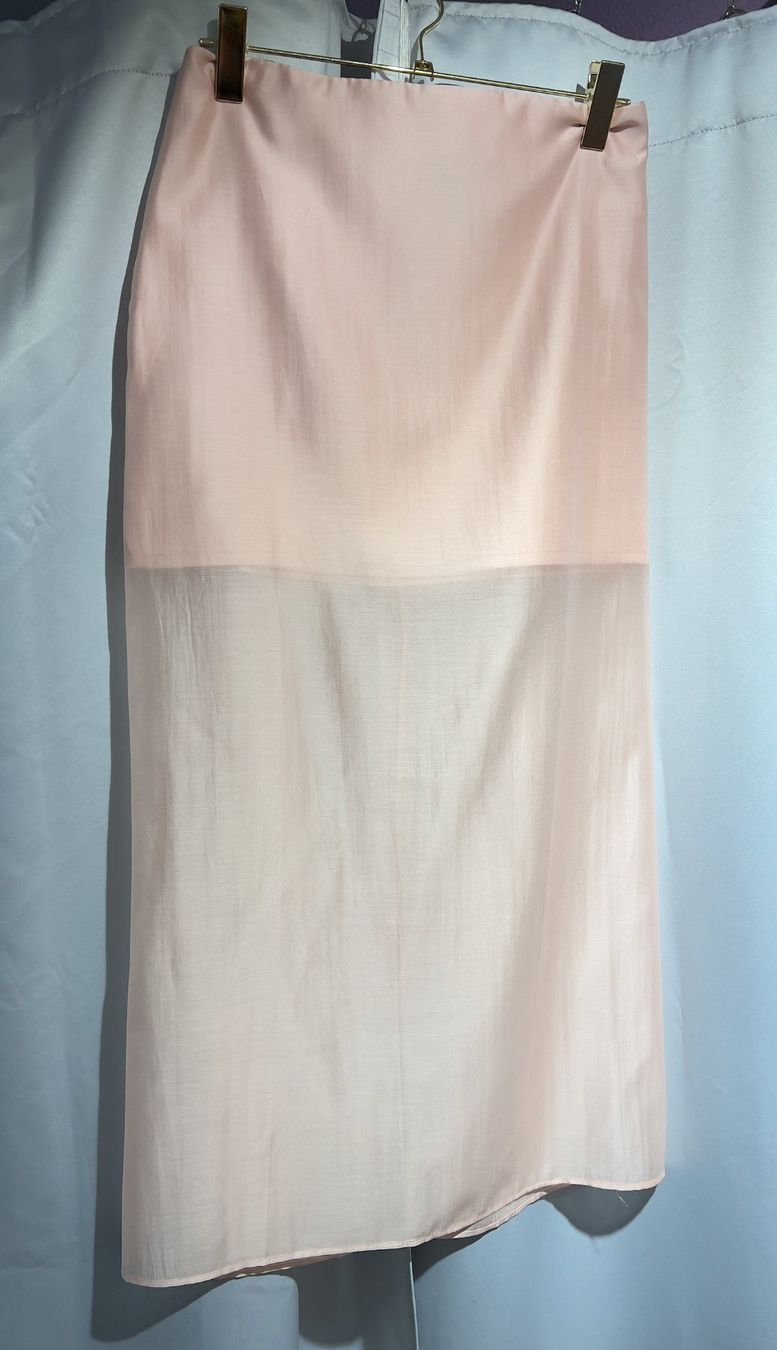 Gonne: Rosa Sommerrock mit Transparenz – Nuovo e nell'imballaggio originale da Zürich venduto da Naebeli 4