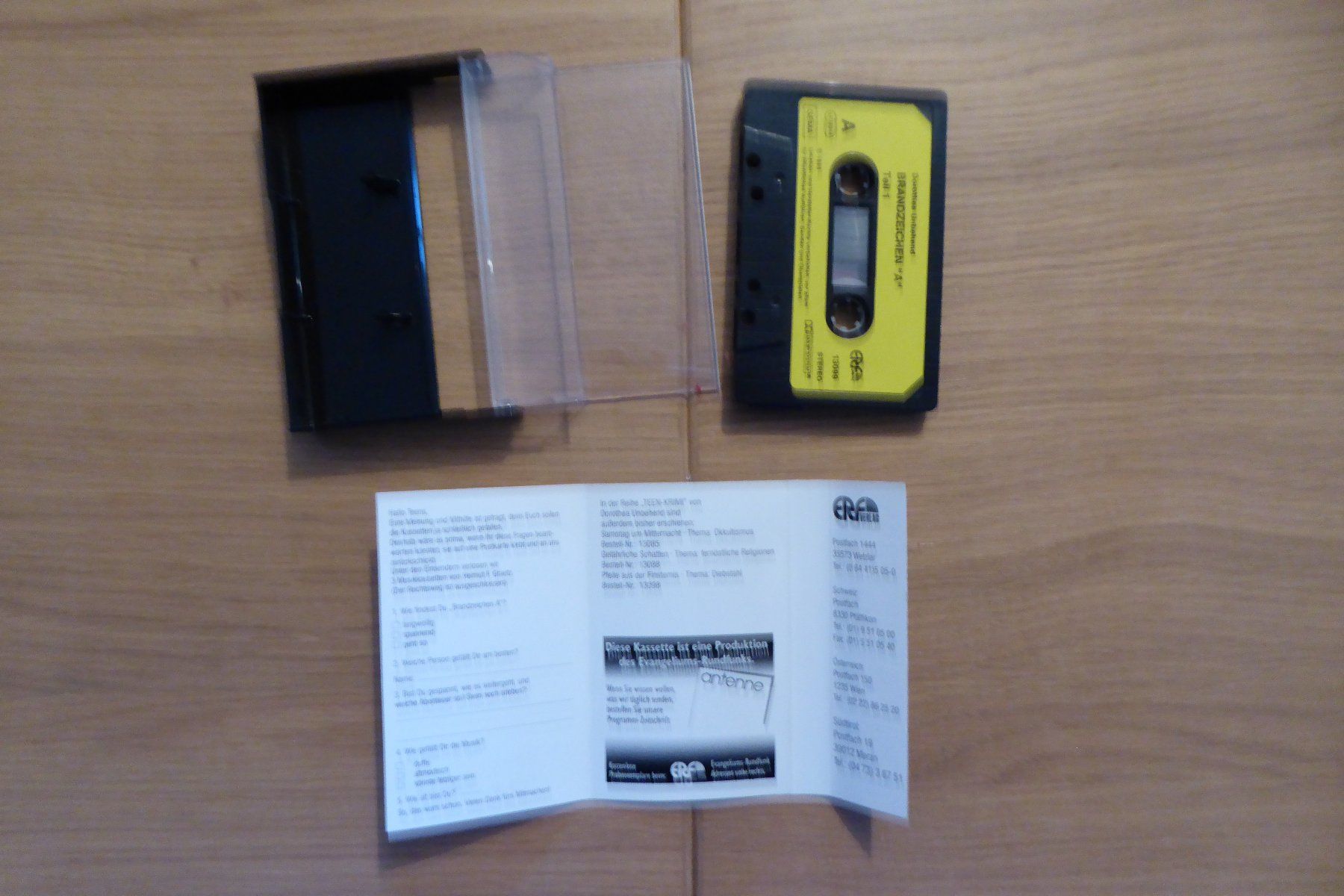 Musicassette: Kassette Brandzeichen A Ausländer raus – Usato da Allschwil venduto da Summelsarium 2