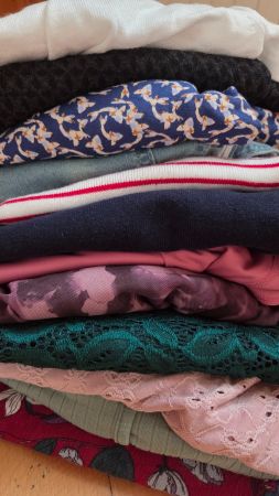 Kleiderpaket M L 40 42 t-shirts Blusen Kleid Leggings etc
