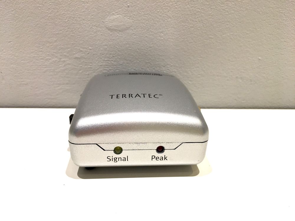 TerraTec Phono PreAmp Studio Vinyl & K7 - Restauration PC - Neuf