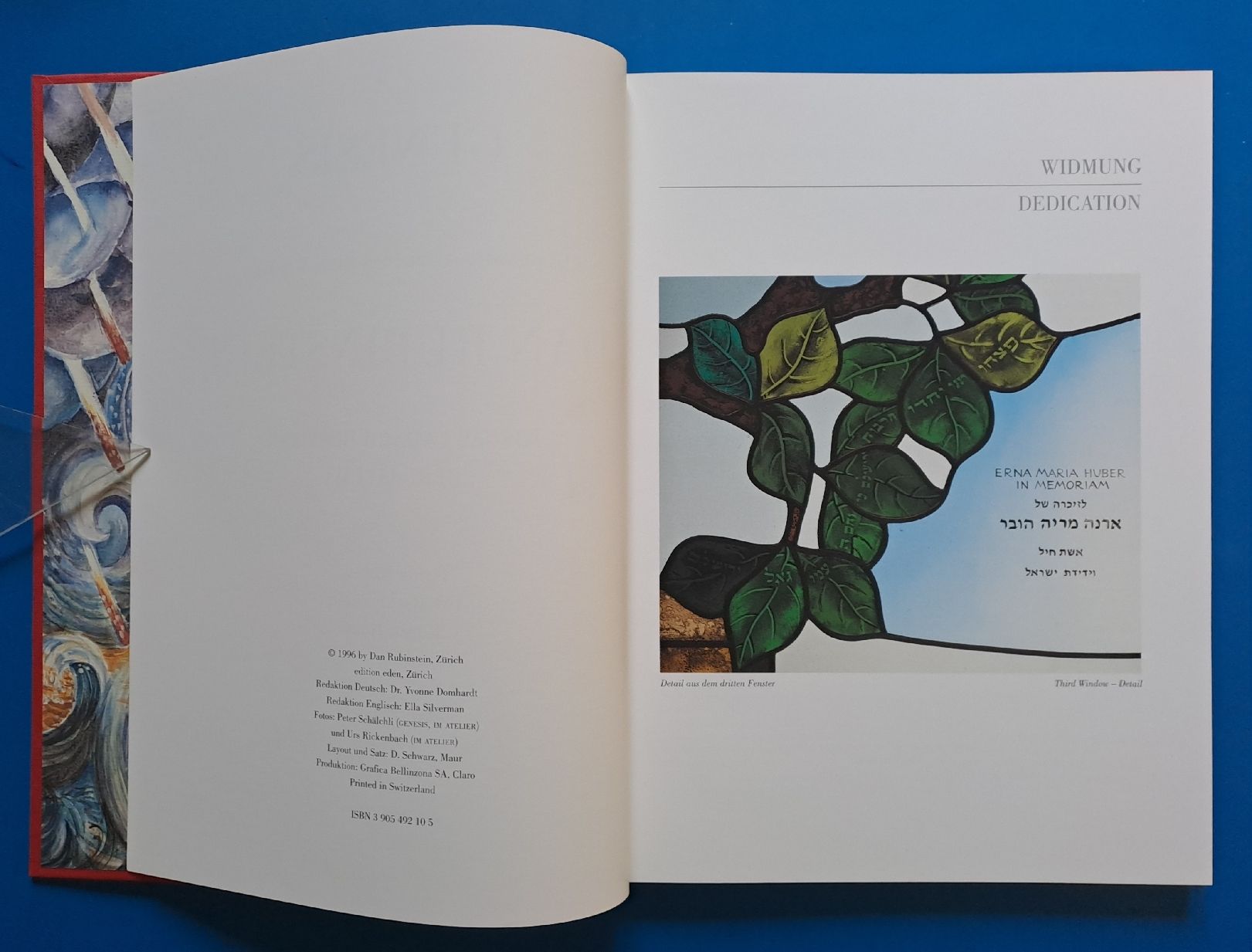 Libri: Dan Rubinstein: GENESIS. Glasierter in Jerusalem EA 1996 – Usato da Zürich venduto da archiphil 3