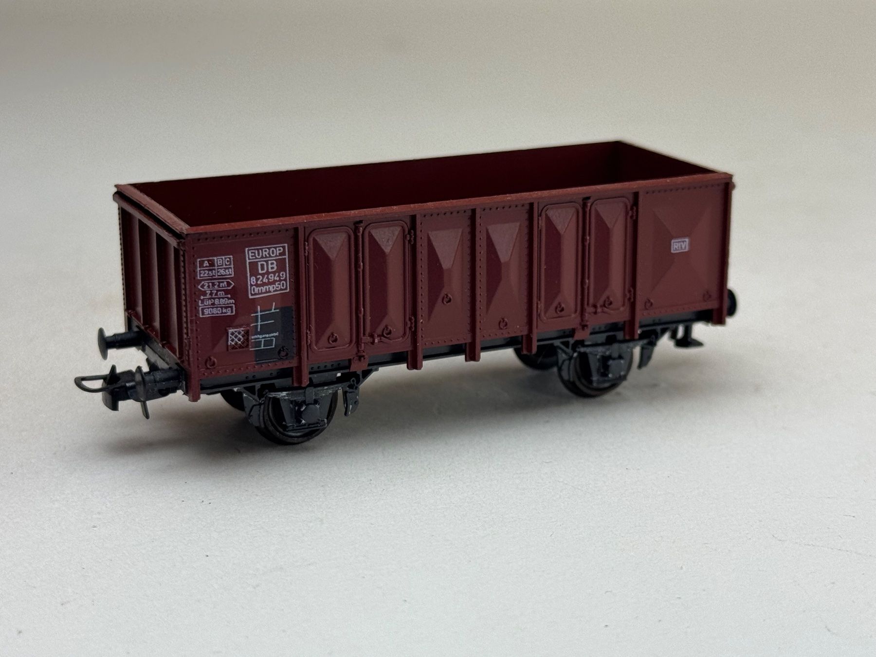 Modelleisenbahnen: EB-  Roco Hochbord Güterwagen DB – Gebraucht aus Elm von Wikmtz 1