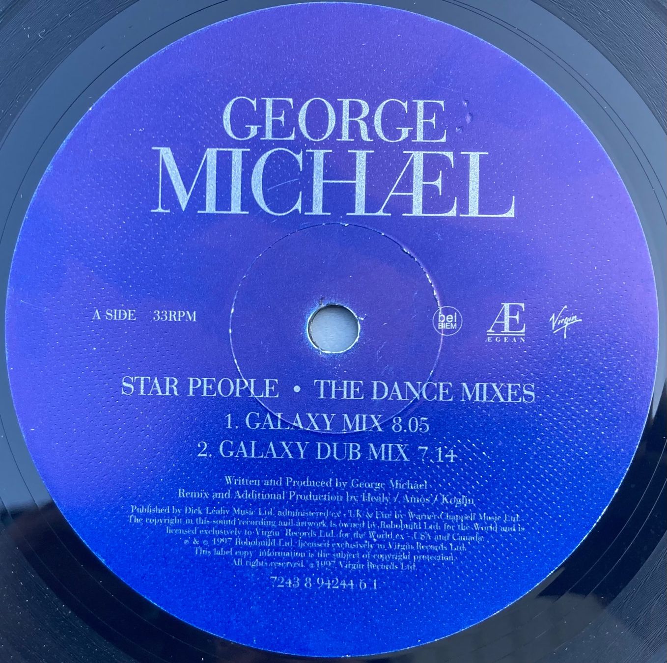 Dischi in vinile: GEORGE MICHAEL - STAR PEOPLE '97 – Usato da Poliez-Pittet venduto da Newtown-Records 2