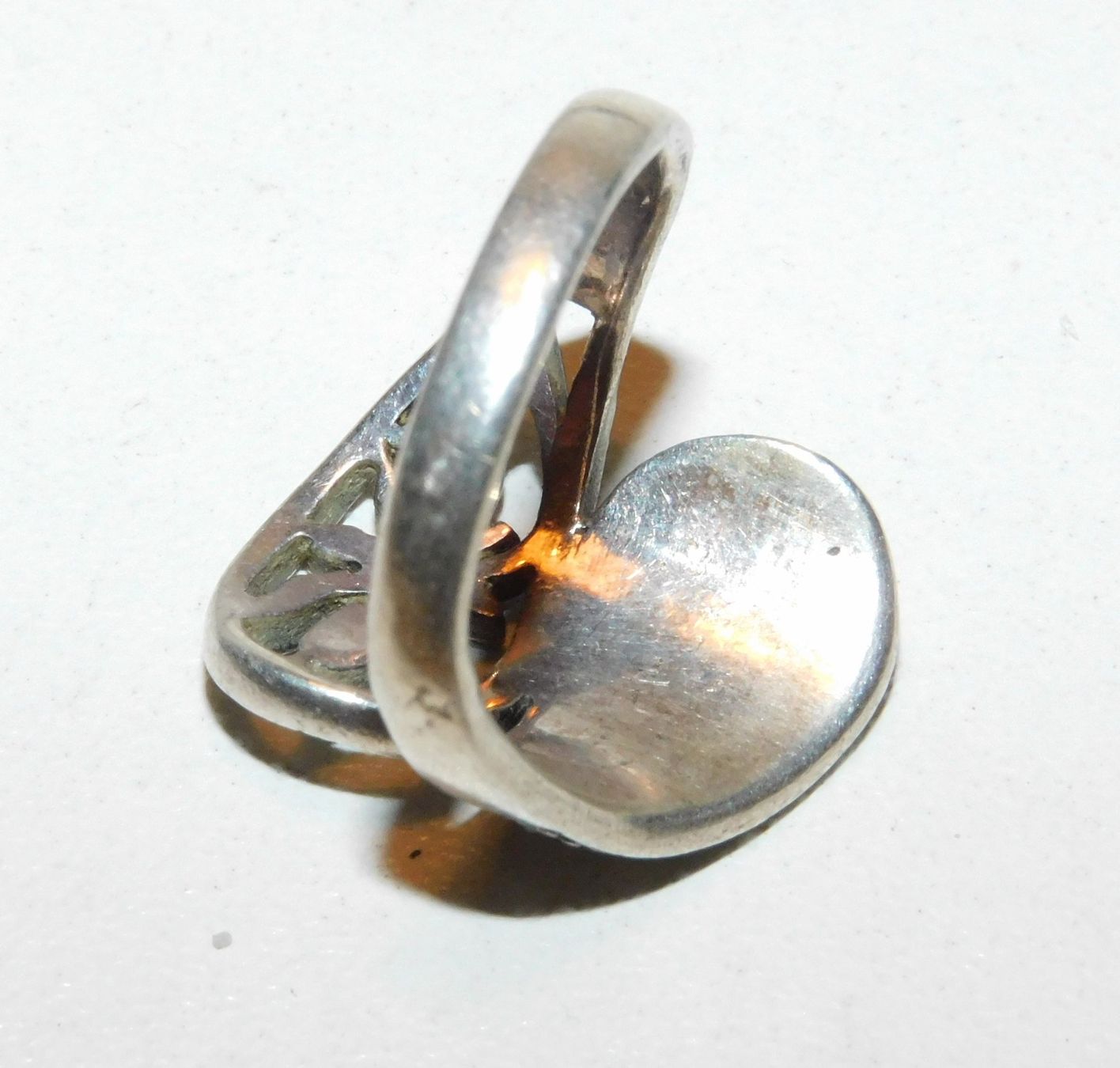Anelli: Silber Finger Damenring 925 Silber Ring   Gr 54 – Usato da Sursee venduto da 76 4
