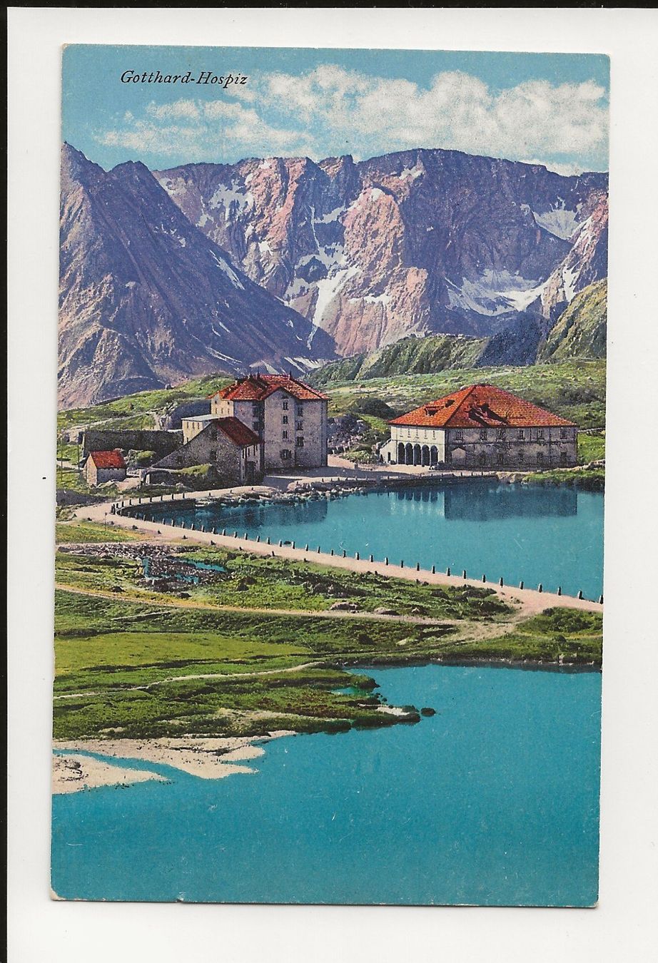 Ansichtskarten: AK ca 1930  Gotthard Hospiz - Feldpost – Gebraucht aus Greifensee von 315WDO