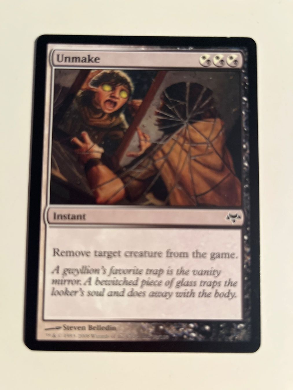 Magic The Gathering Carte collezionabili: 1 x Unmake - Magic: The Gathering - MtG – Usato da Kriens venduto da Shadi1980