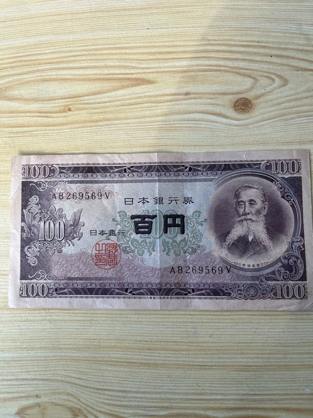 Banconote: Banknote 100 Yen – Usato da Würenlos venduto da Schnudi10