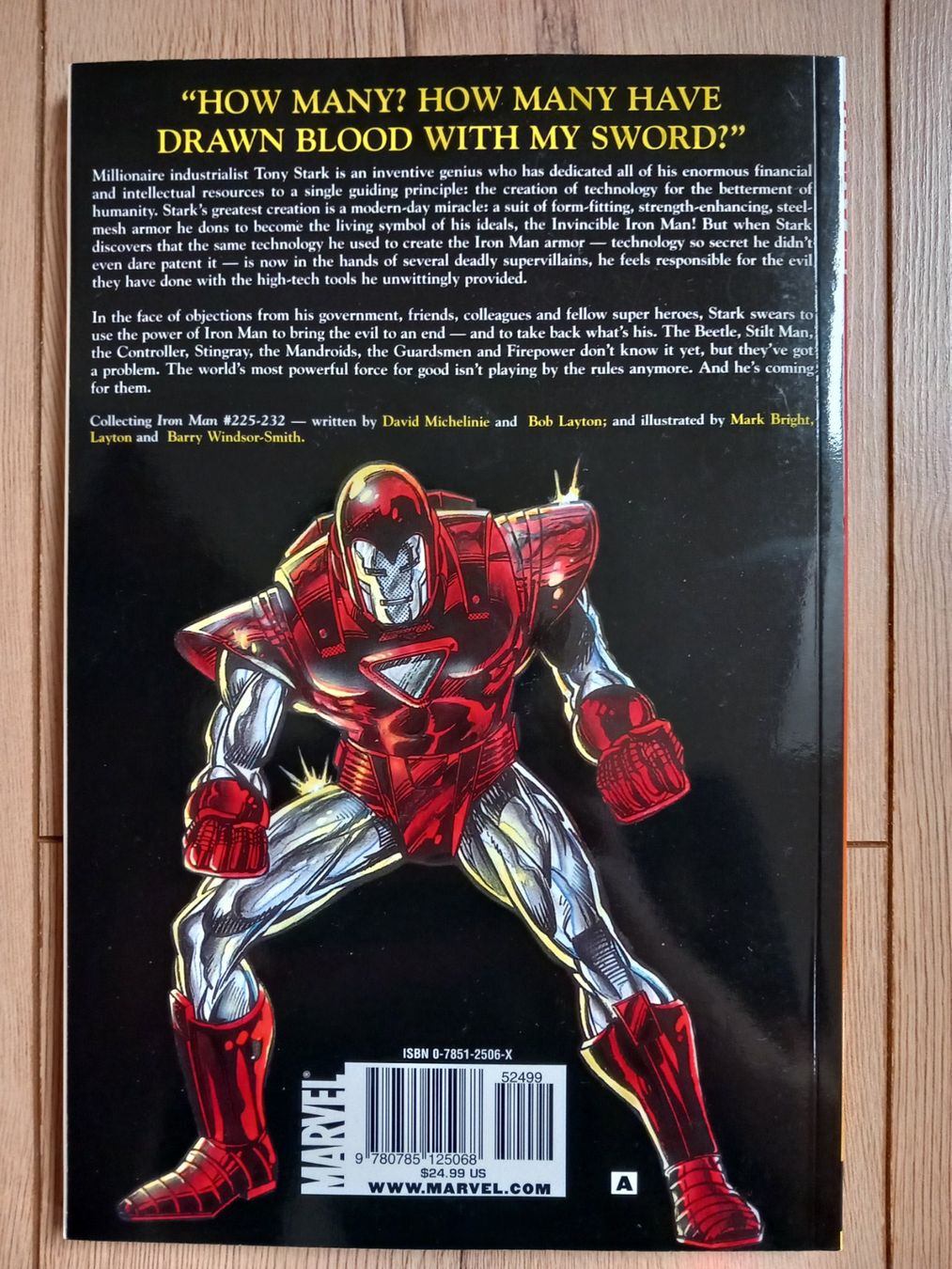 Fumetti: Iron Man: Armor Wars (Softcover / Marvel) – Usato da Widnau venduto da Ginia1 1