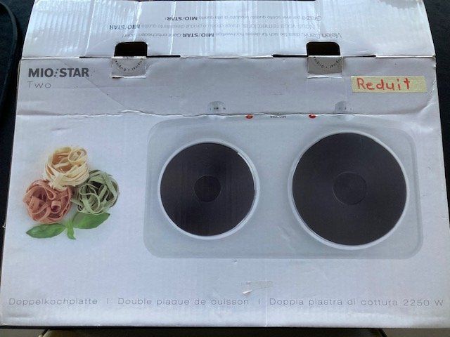 Cucine: Doppelkochplatte MIO-STAR TWO 2250W – Usato da Reiden venduto da Htoni