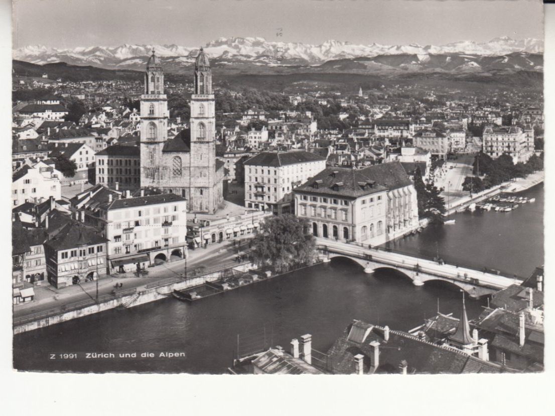 Cartoline postali: Zürich 1953 – Usato da Bürglen TG venduto da StampGraf