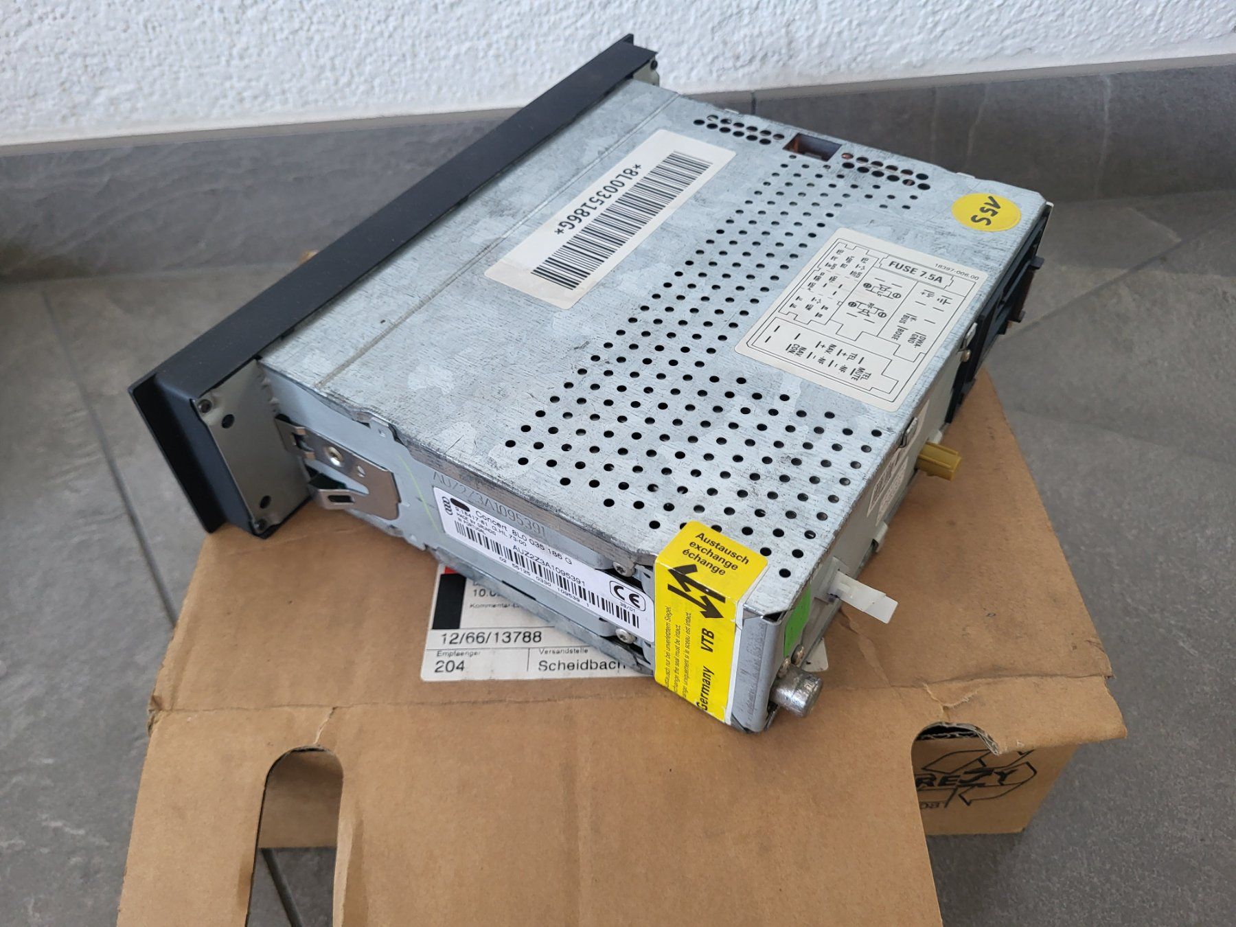 Radios: Auto Radio Audi Concert – Gebraucht aus Eschenz von Bicco1 2