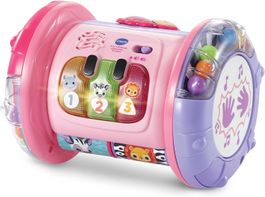 Vtech 3-in-1 Rollende Entdecker-Trommel pink