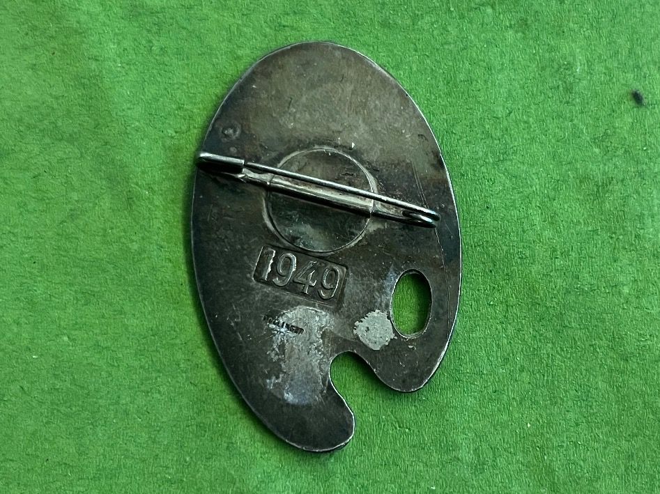 Basler Placchette & Badge: Basel 1949 Schnitzelbank Comite Plakette – Usato da Itingen venduto da Bebbi6569 1