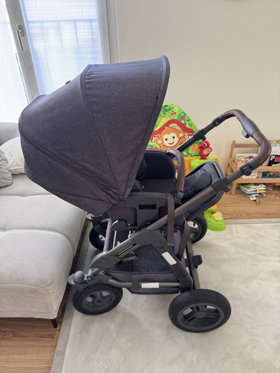 ABC Design Carrozzine: Kinderwagen ABC Design dunkelgrau – Usato da Gossau SG venduto da andi578